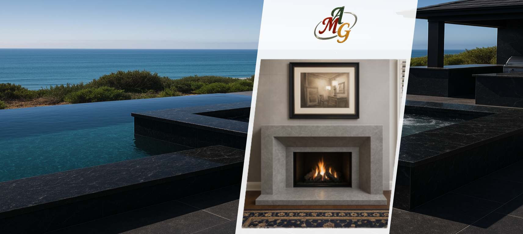 Artistic Marble And Granite Pool